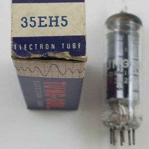 Tung-Sol Radio/TV Tube 35EH5 New Original Rare Electron Boxed Amplifier 7 Pins